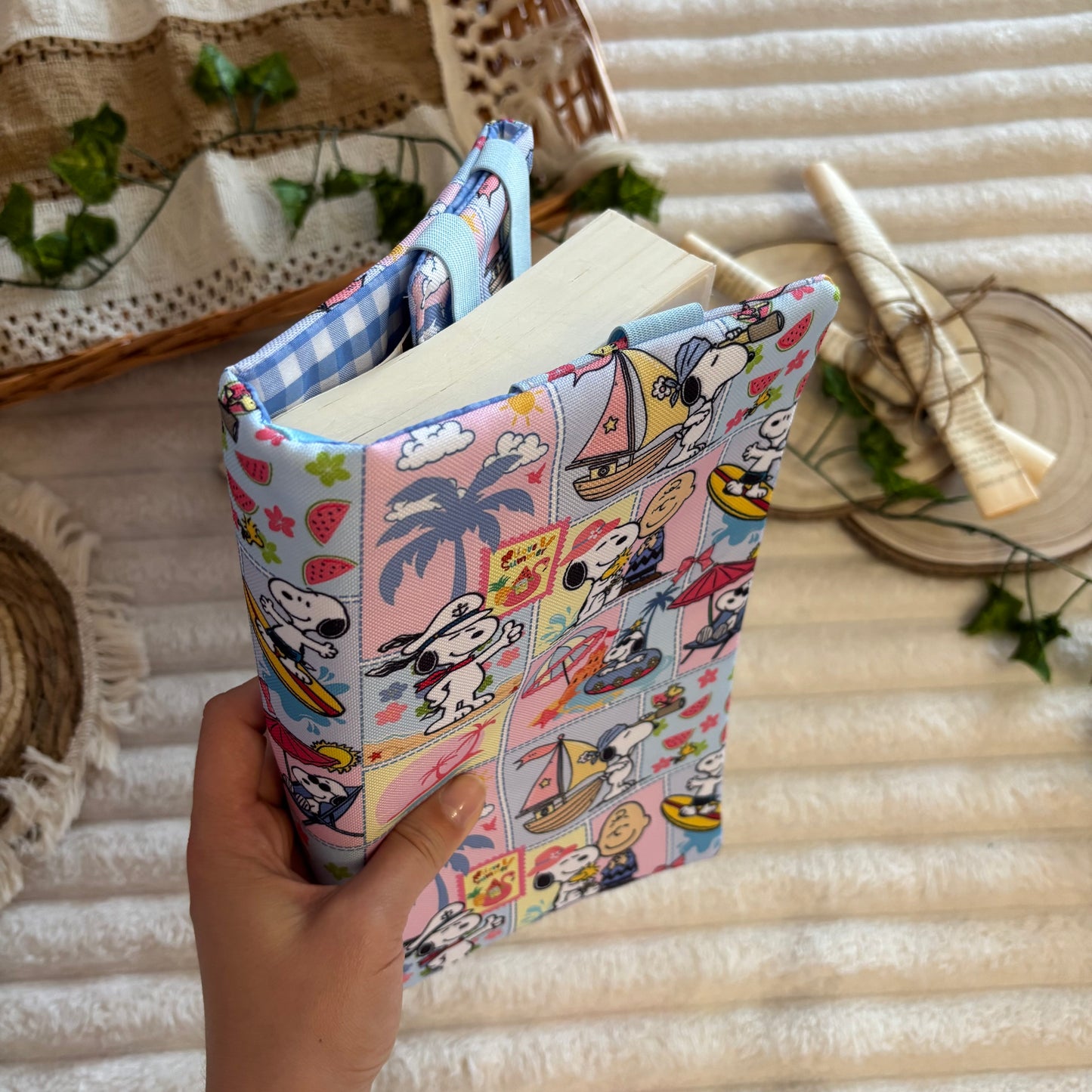 Funda ajustable Snoopy en verano impermeable