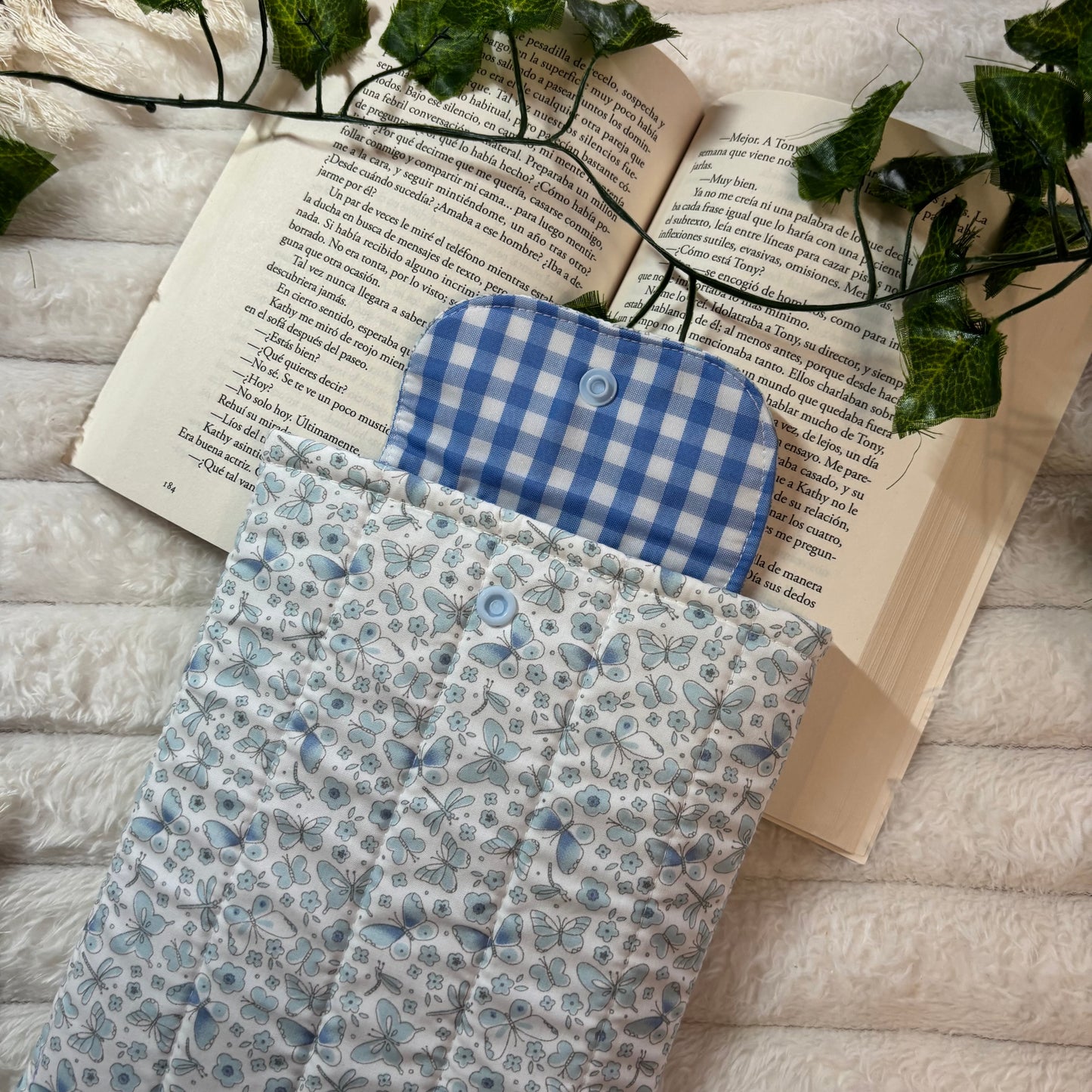 Funda kindle/kobo libra colour blue happiness