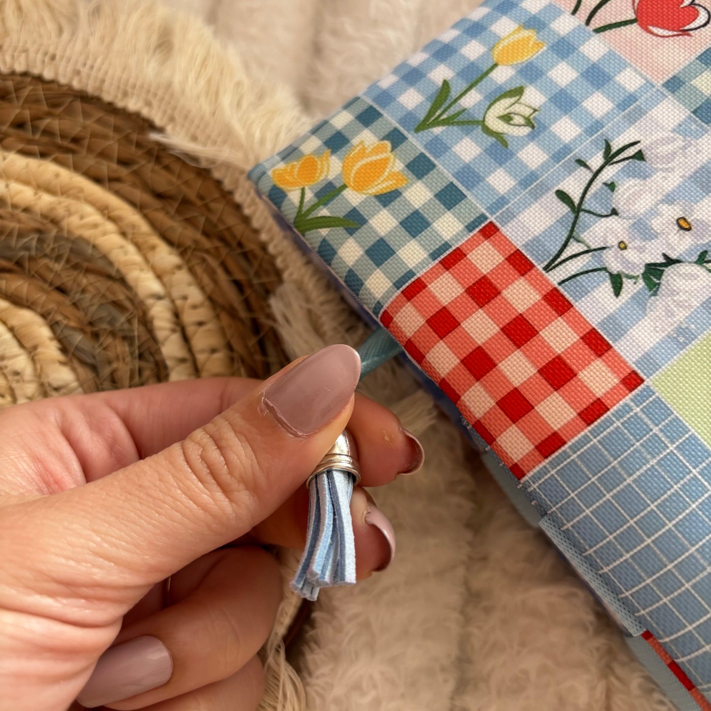 Funda ajustable tulipanes en primavera