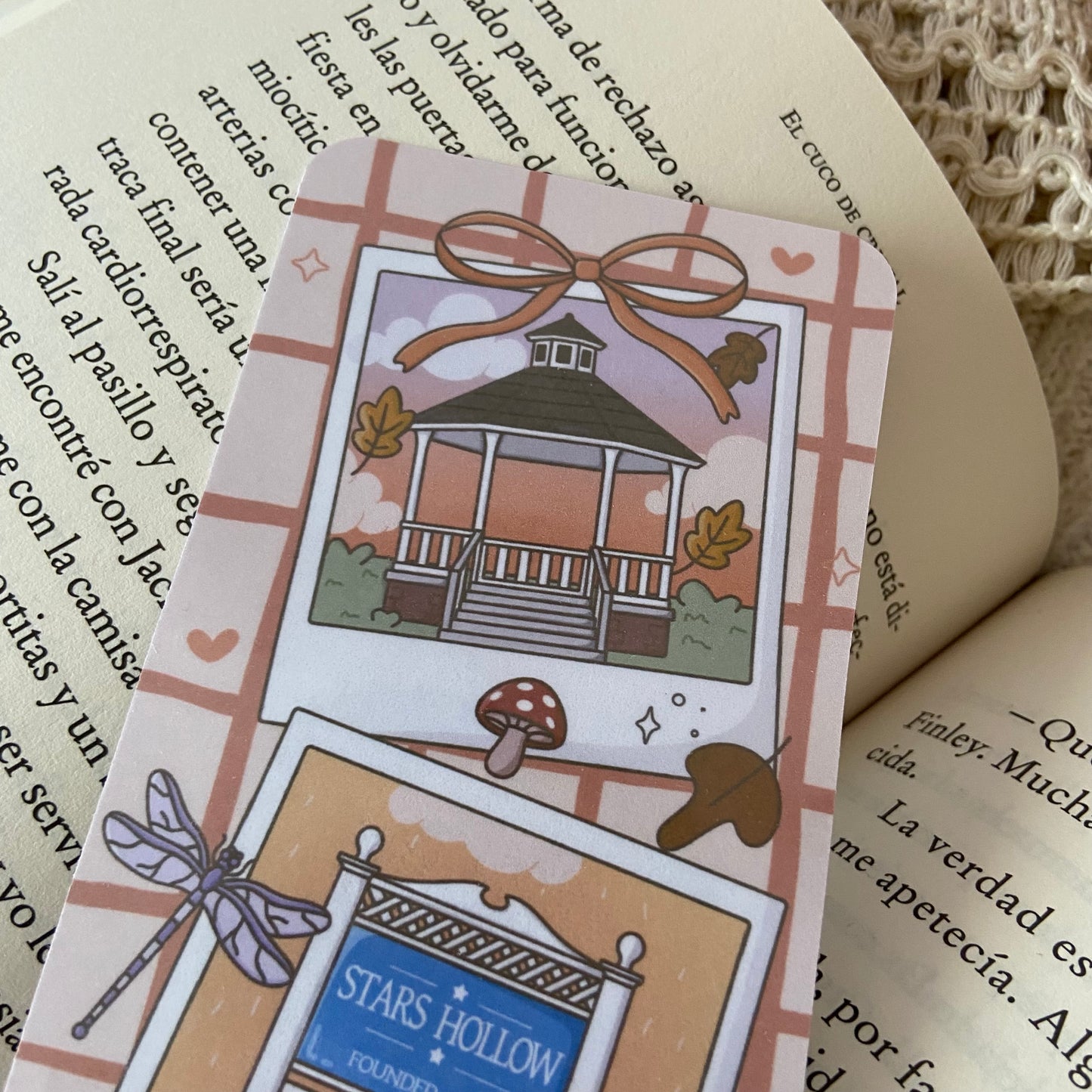 Pack 4 marcapáginas Gilmore girls Stars Hollow