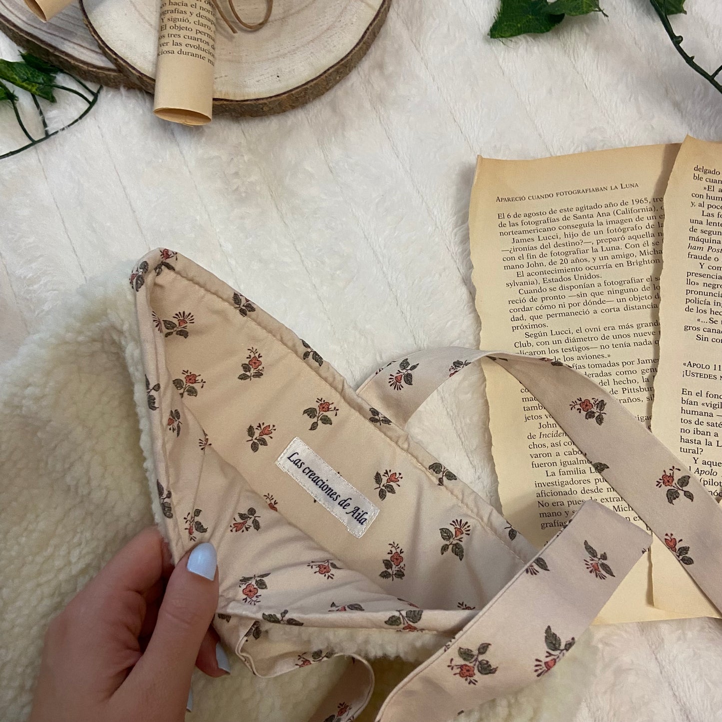 Funda literaria borreguito