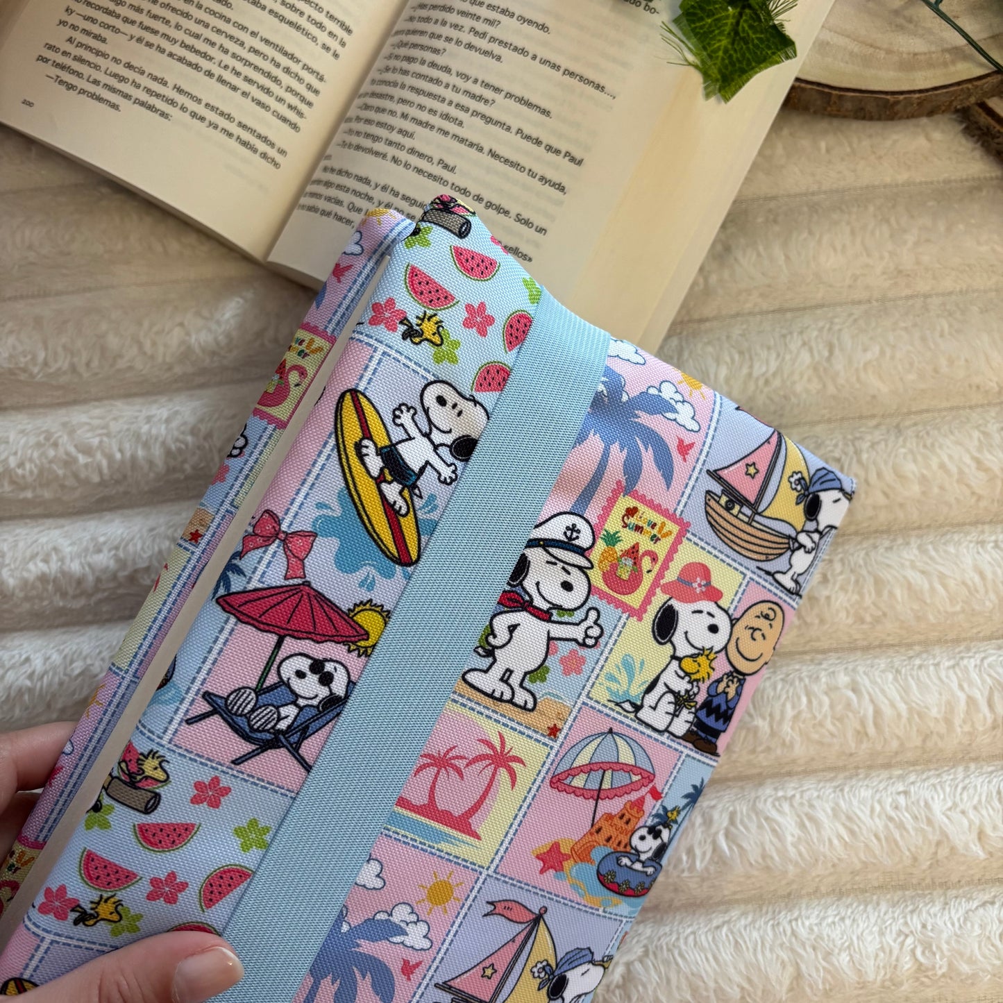 Funda ajustable Snoopy en verano impermeable