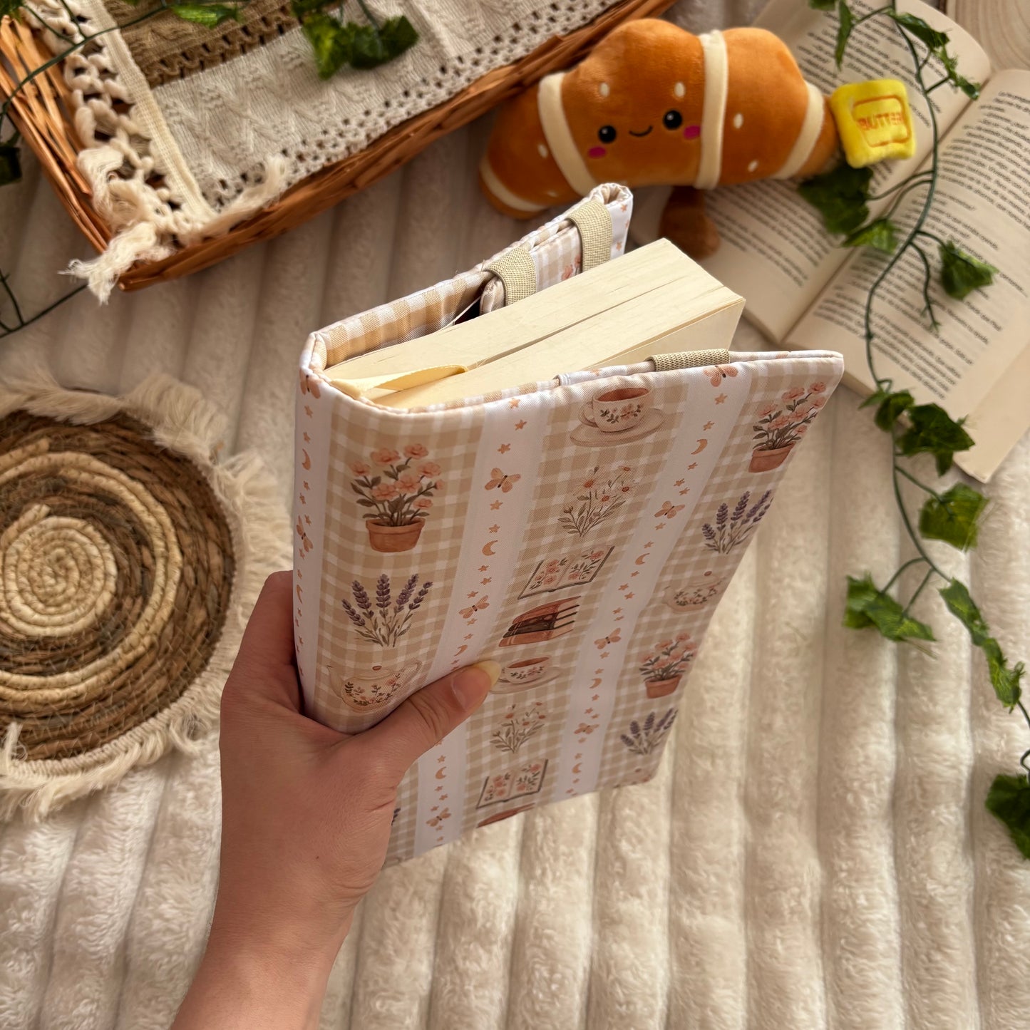 Funda ajustable lecturas de primavera