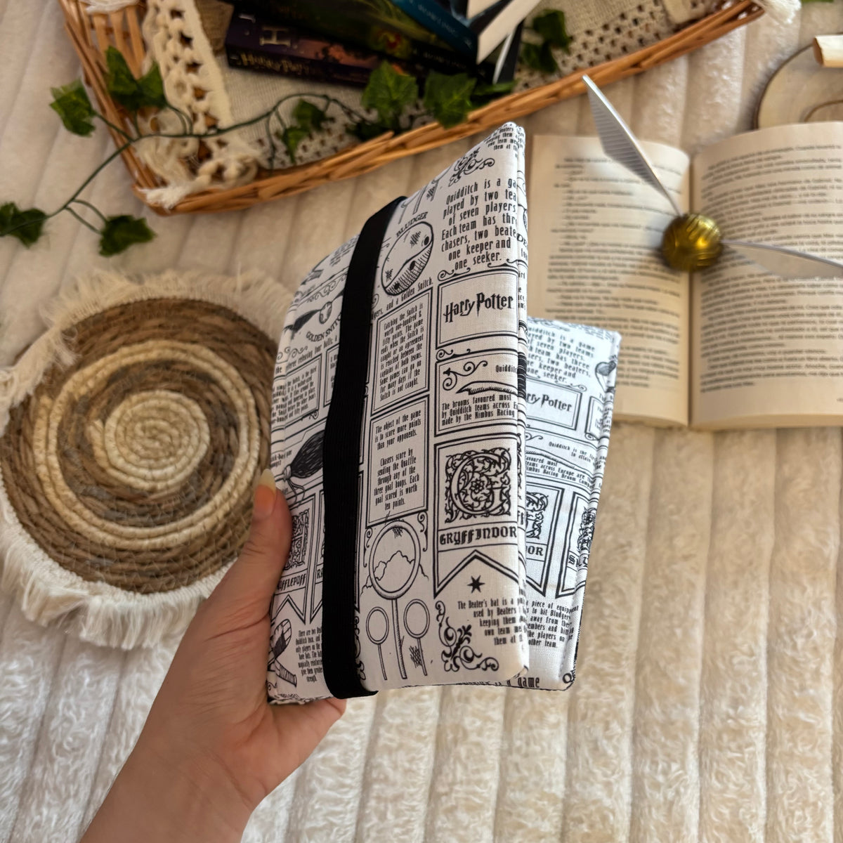 Funda para ebook con solapa Quidditch