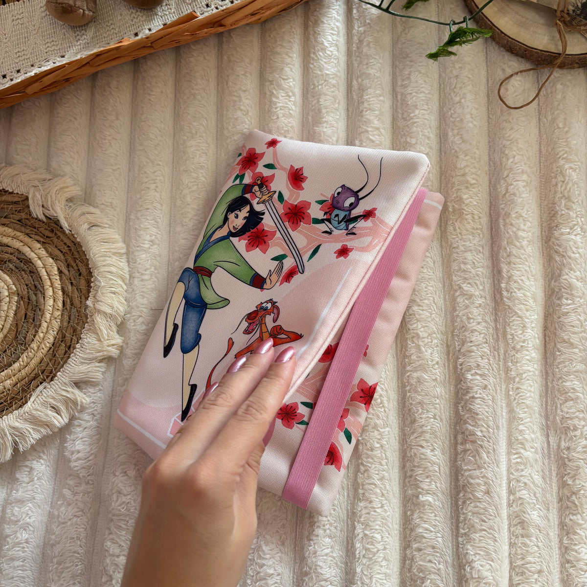 Funda ajustable Mulán impermeable
