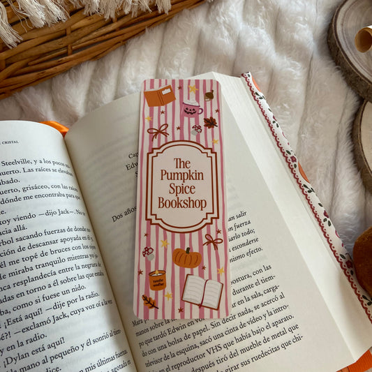Marcapáginas The pumpkin spice bookshop