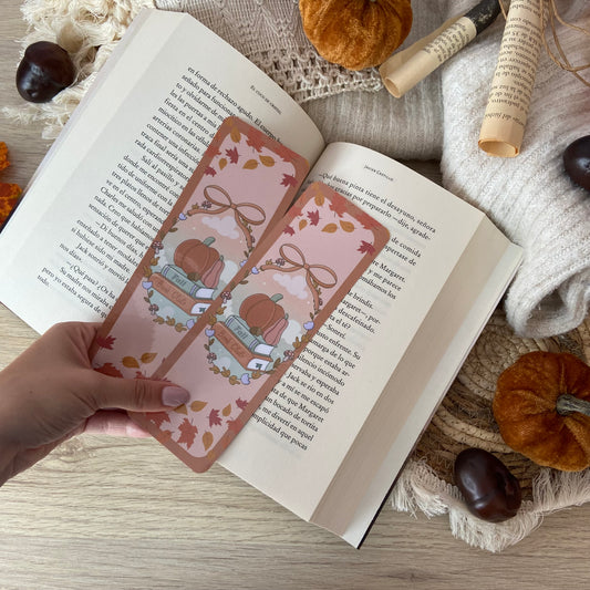 Marcapáginas Fall bookclub