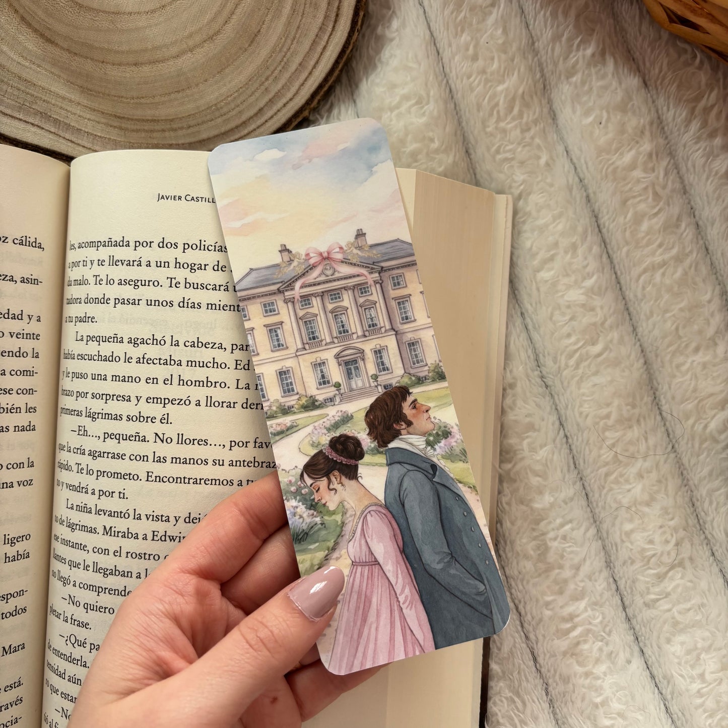 Marcapáginas Darcy y Elizabeth Bennet