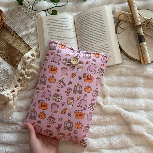 Funda literaria Gilmore girls en rosa