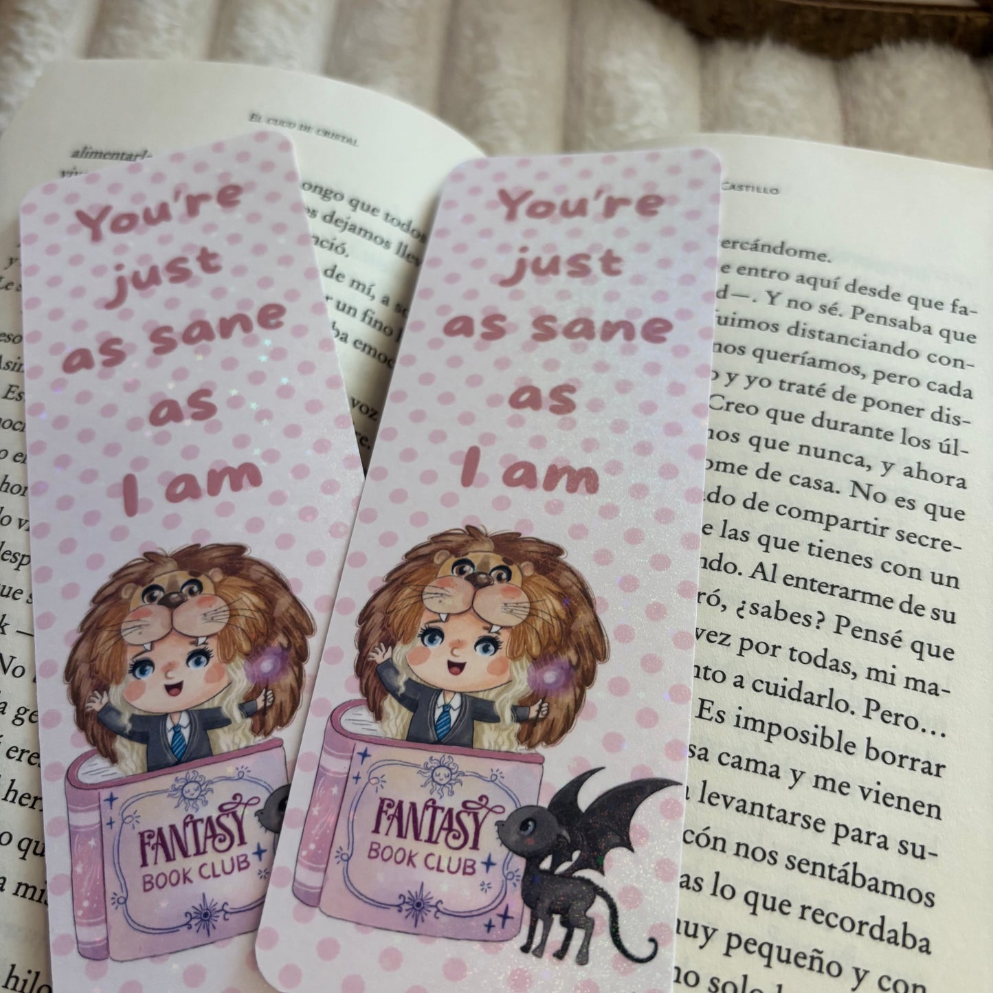 Marcapáginas Luna Lovegood holográfico