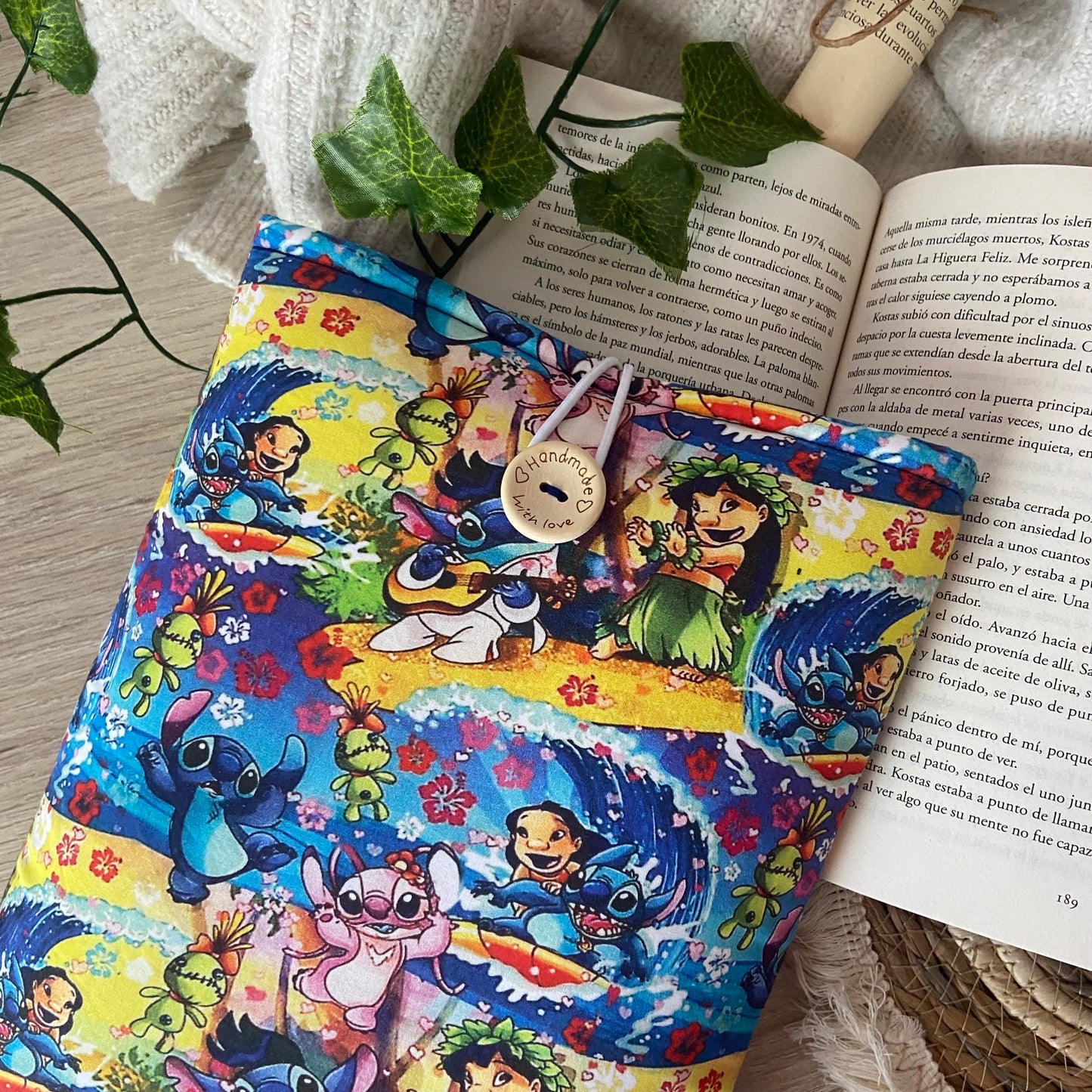 Funda literaria Lilo y Stitch outlet