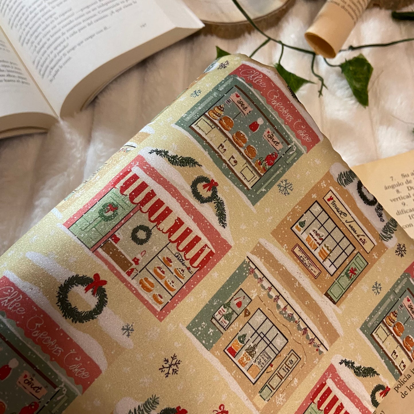 Funda ajustable tiendas navideñas