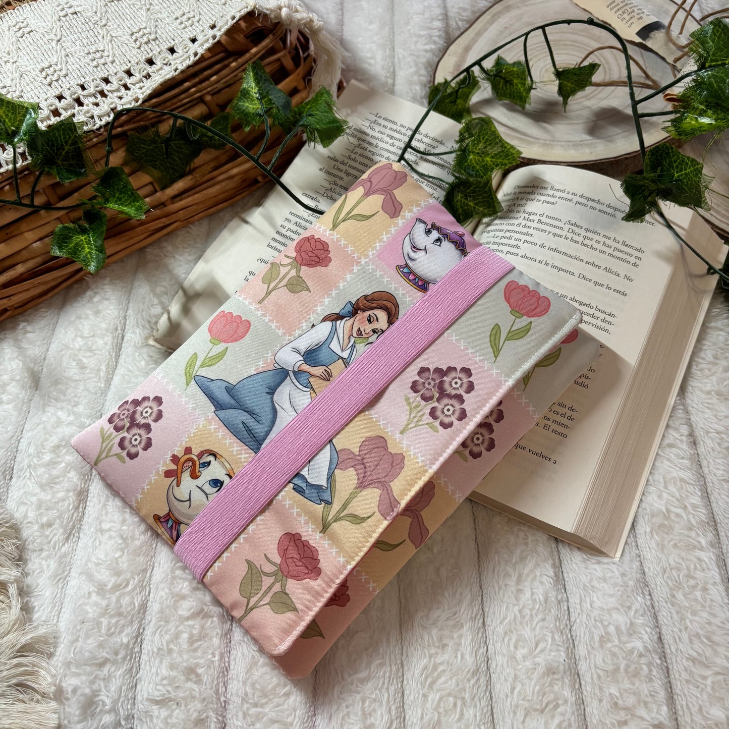 Funda de solapas para ebook Bella en primavera