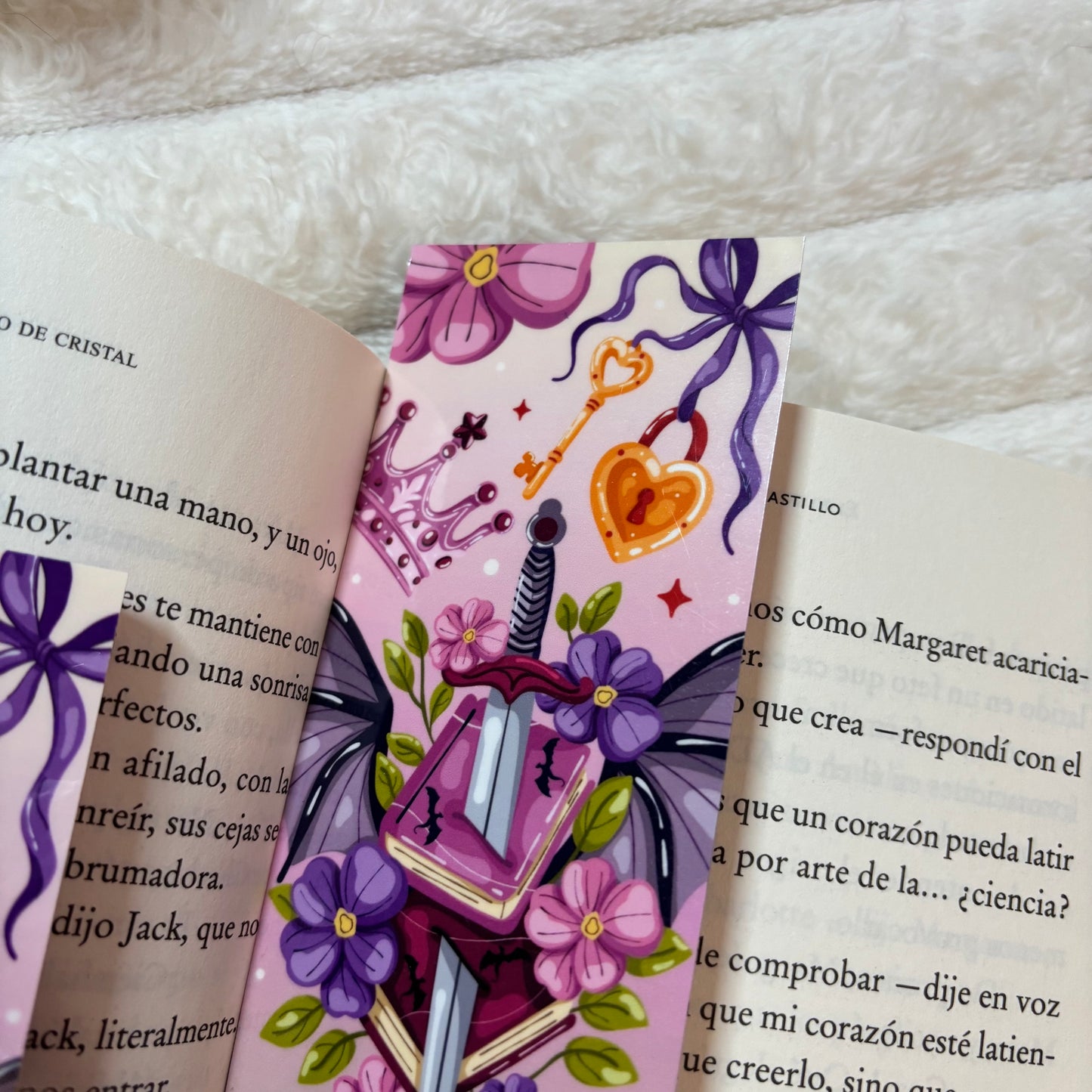 Marcapáginas espada de dragón