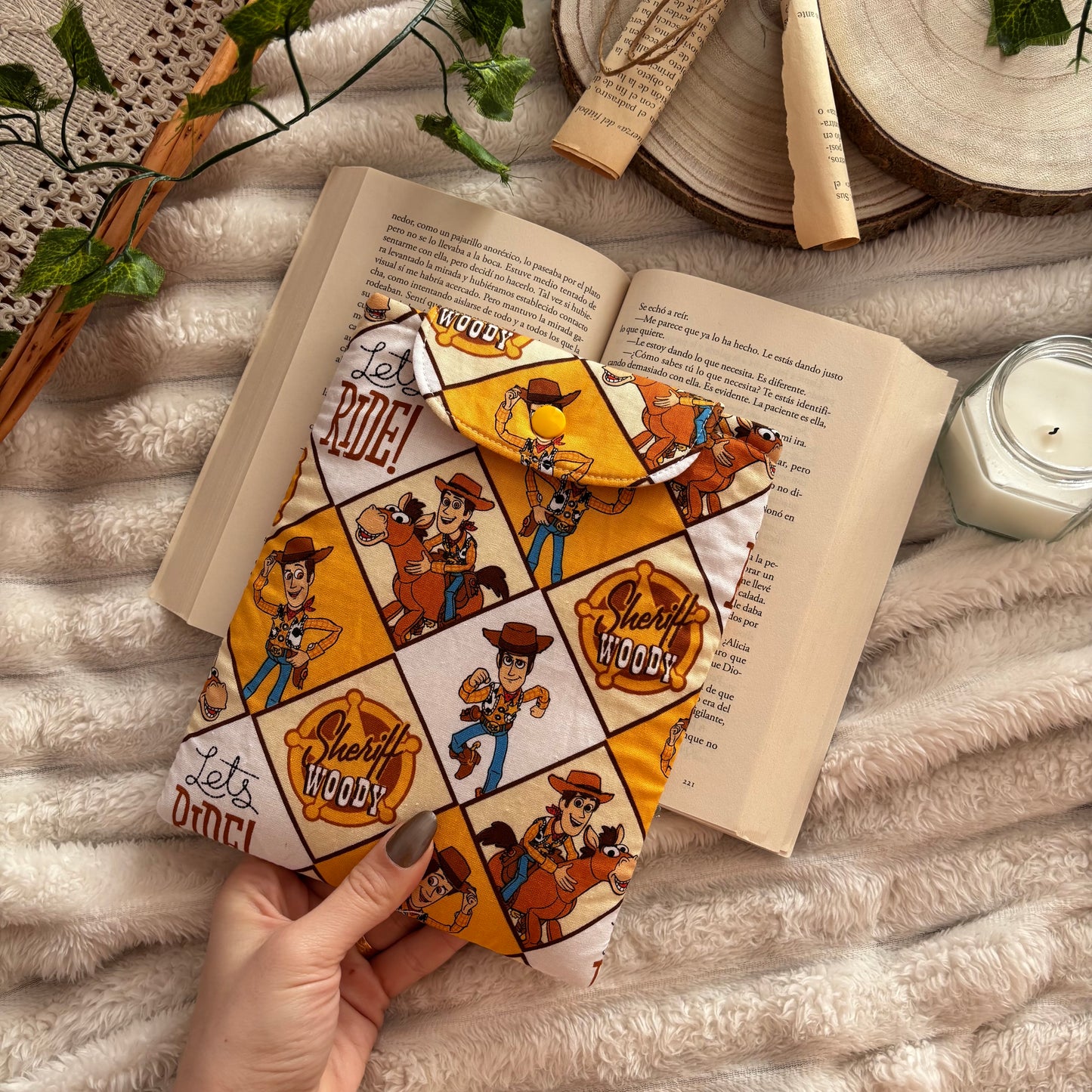 Funda para ebook Woody