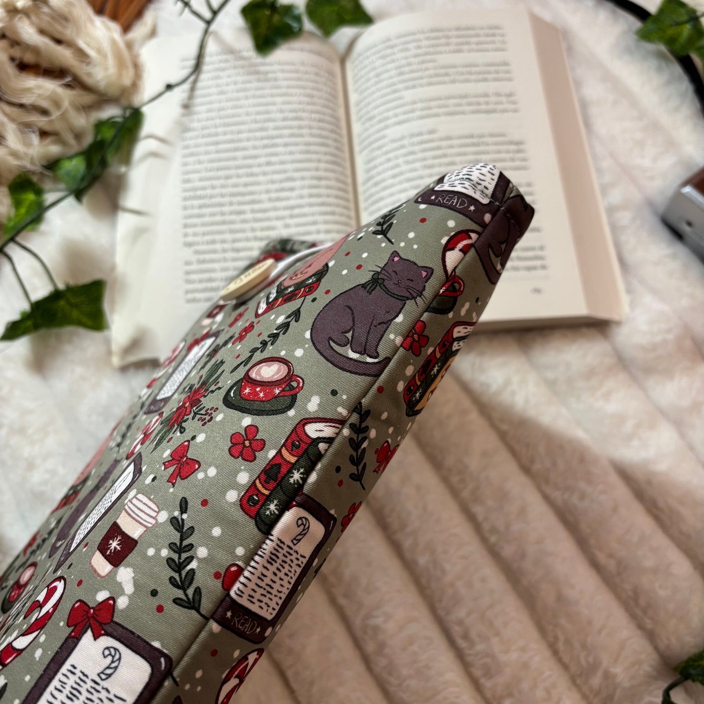 Funda literaria Cozy Christmas