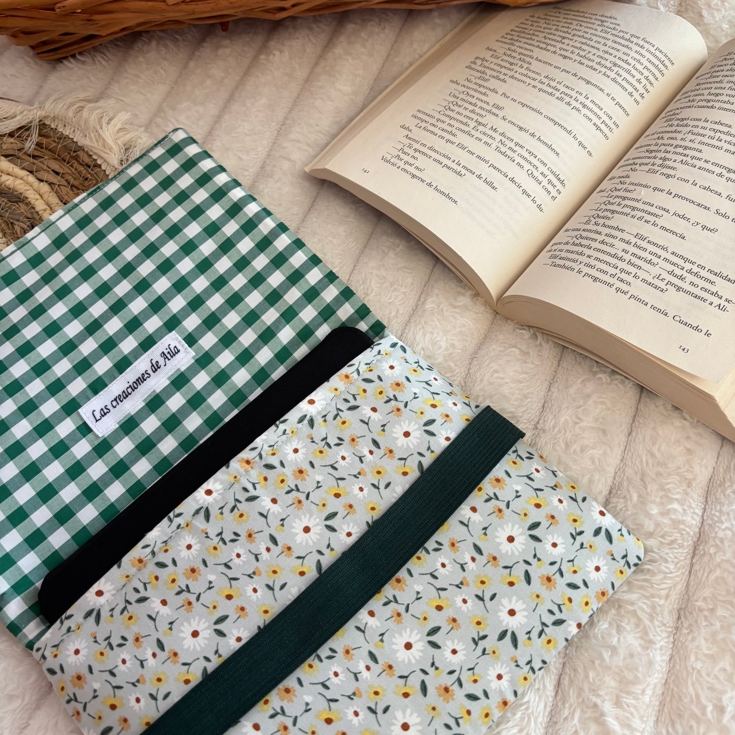 Funda de solapas para ebook tus margaritas