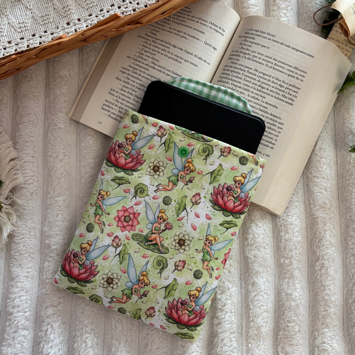 Funda kindle/kobo Campanilla impermeable