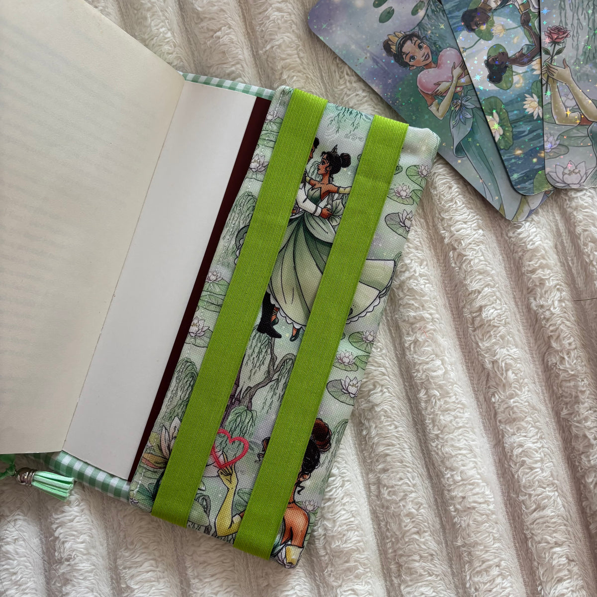 Funda ajustable Tiana y el sapo impermeable