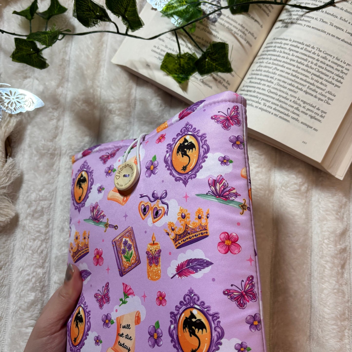 Funda literaria I will not die today