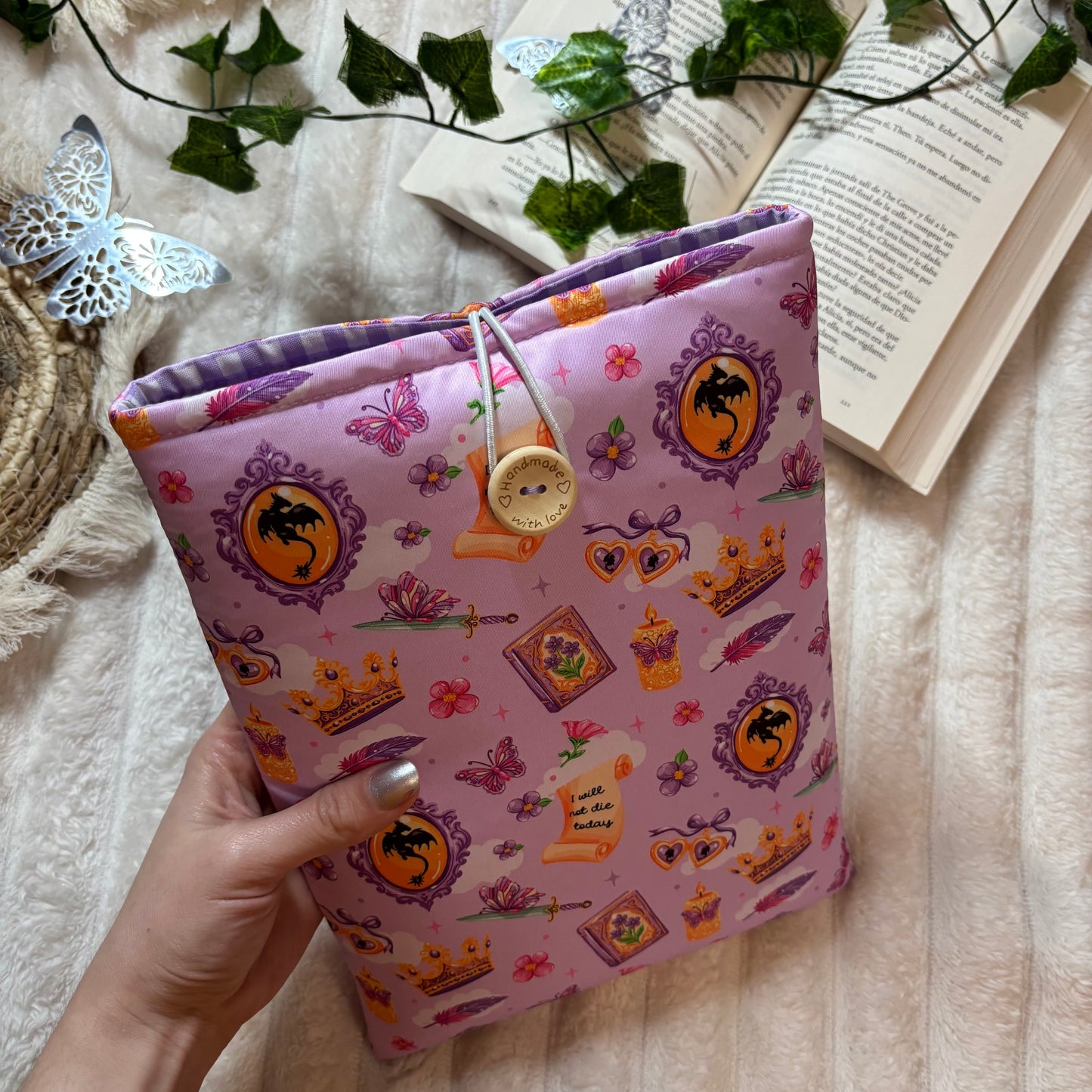 Funda literaria I will not die today outlet