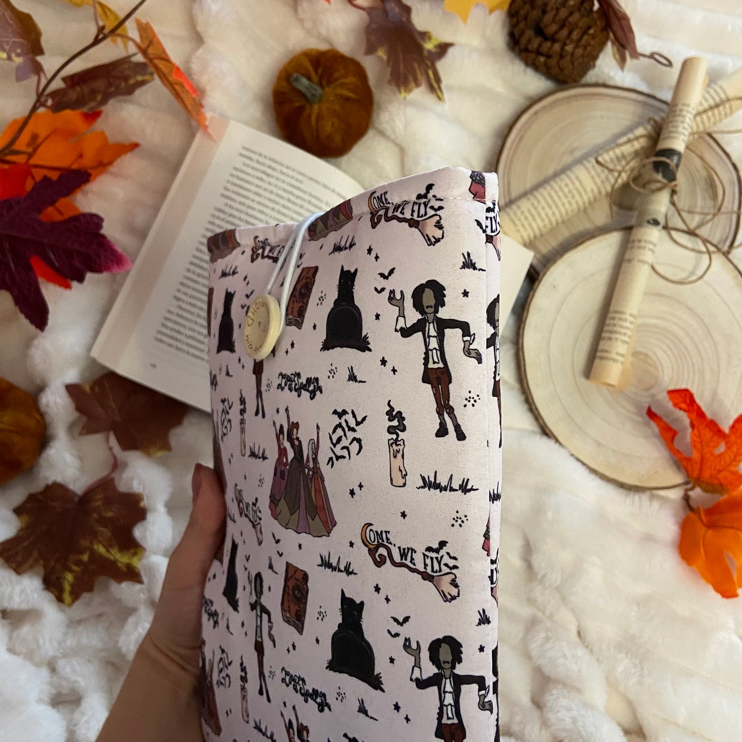Funda literaria hocus pocus