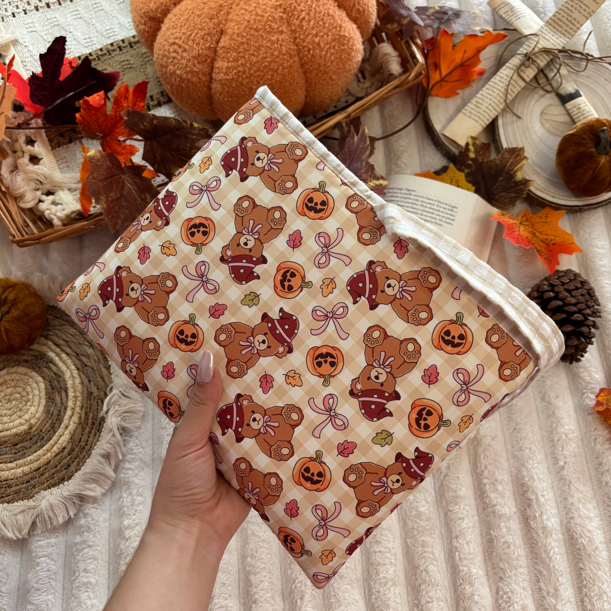 Funda literaria ositos spooky