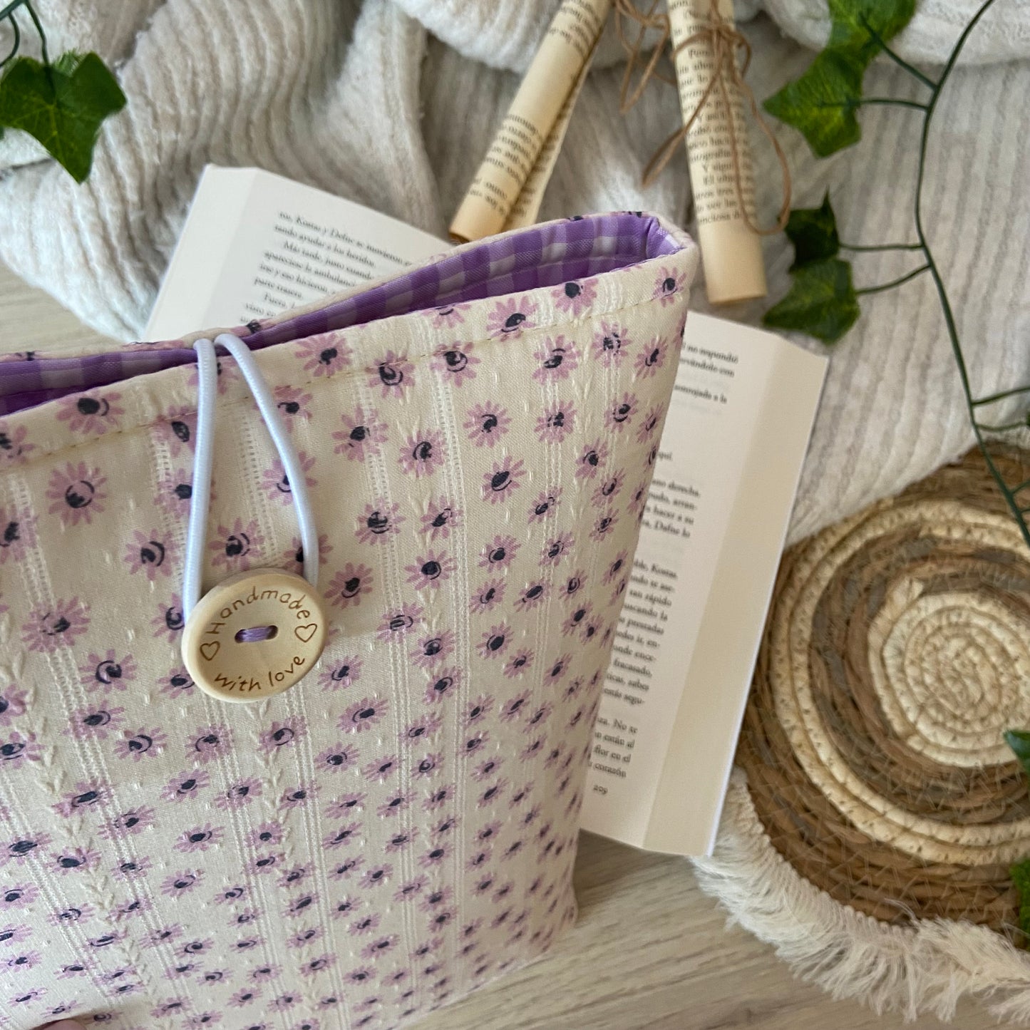 Funda literaria Petalia
