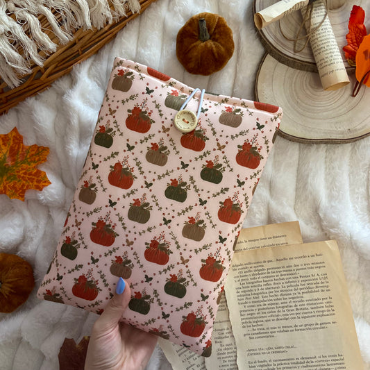 Funda literaria calabazas mágicas