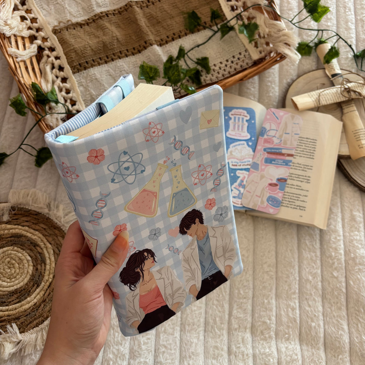 Funda ajustable impermeable inspirada en La hipótesis del amor impermeable