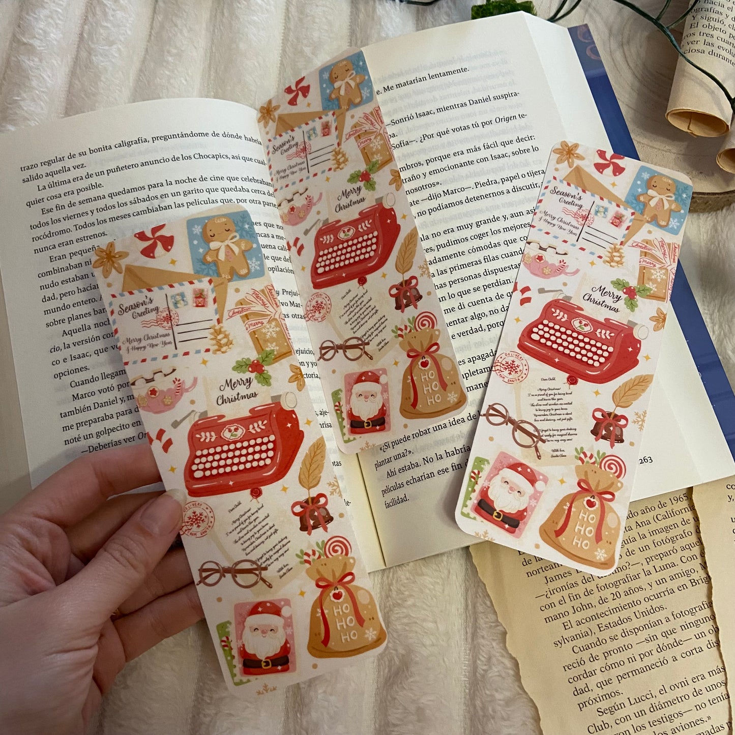 Marcapáginas carta a santa claus