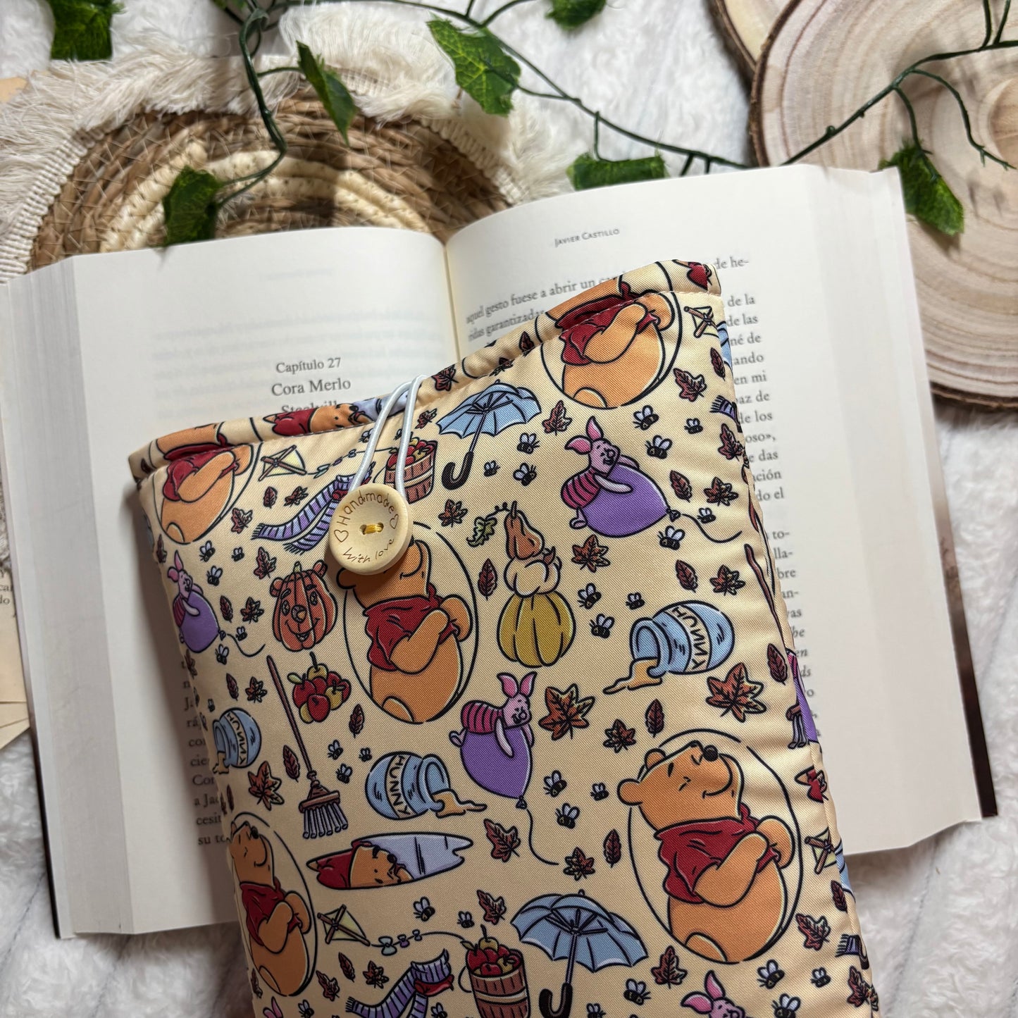 Funda literaria Winnie the pooh