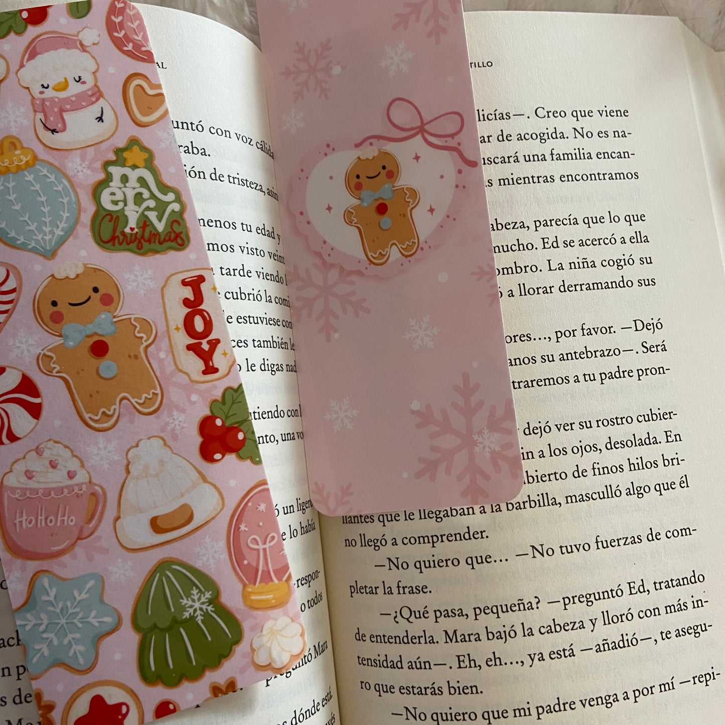 Marcapáginas gingerbread