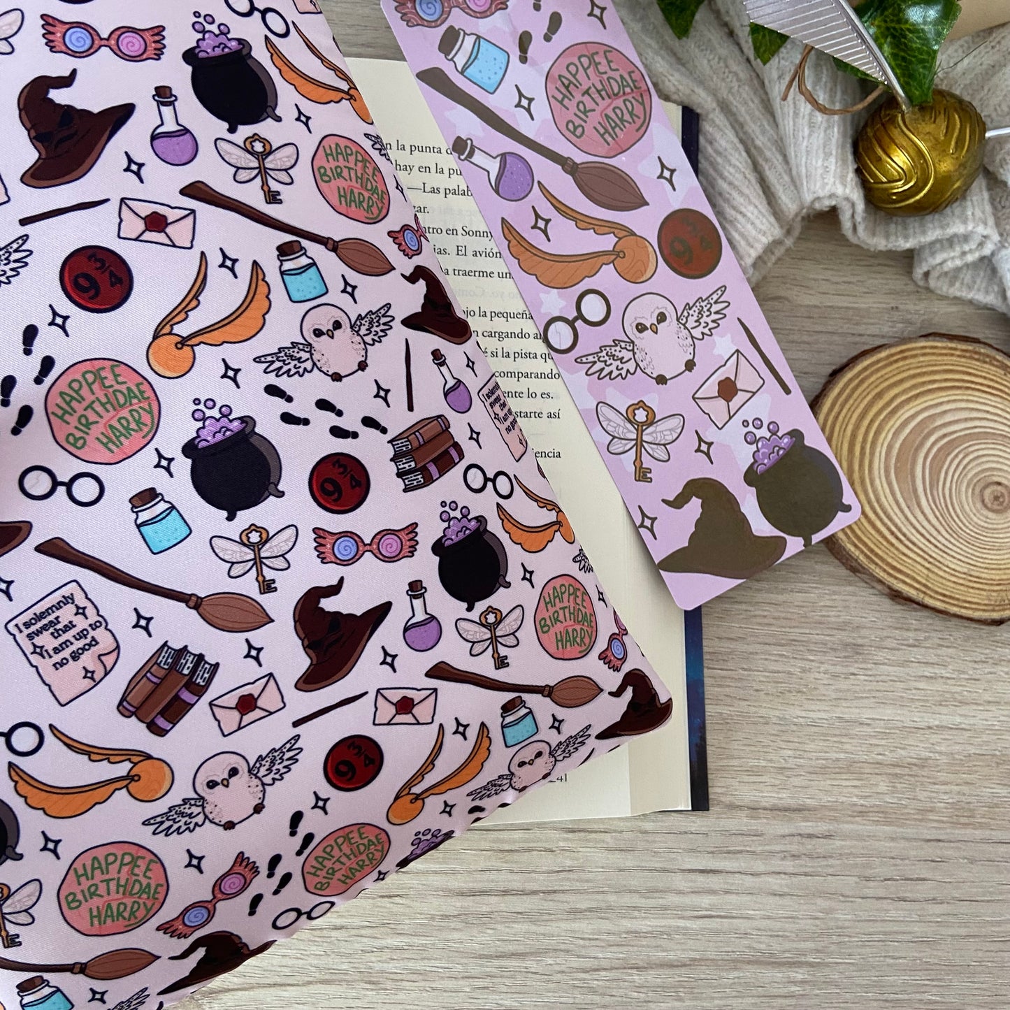 Funda literaria Harry Potter