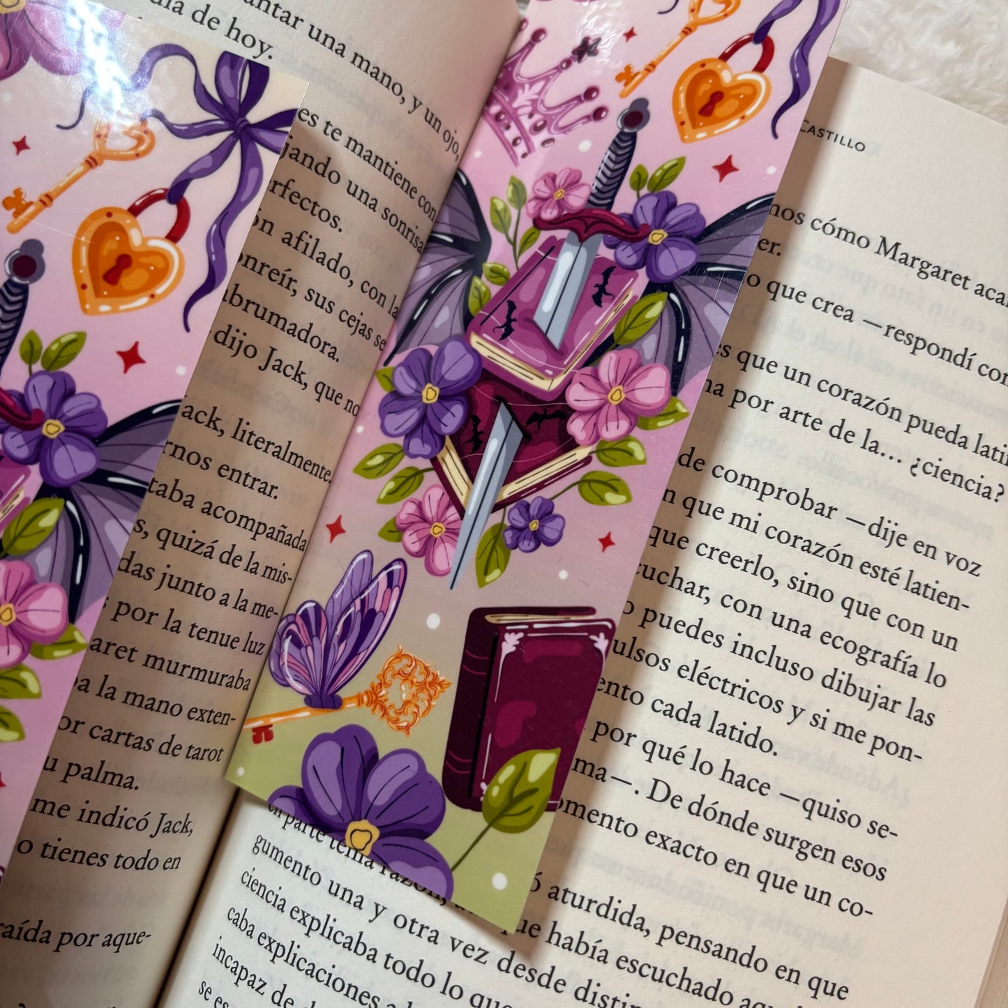 Marcapáginas espada de dragón