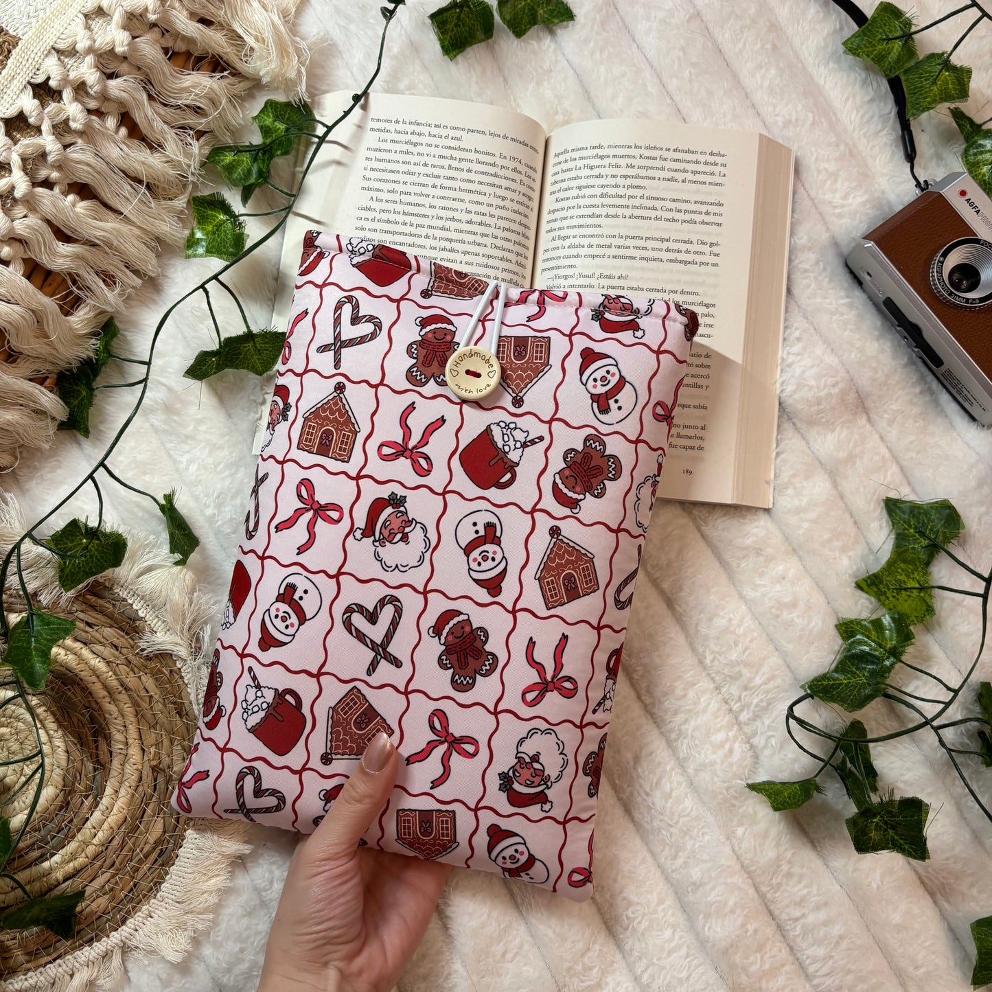 Funda literaria Santa Claus is coming to town