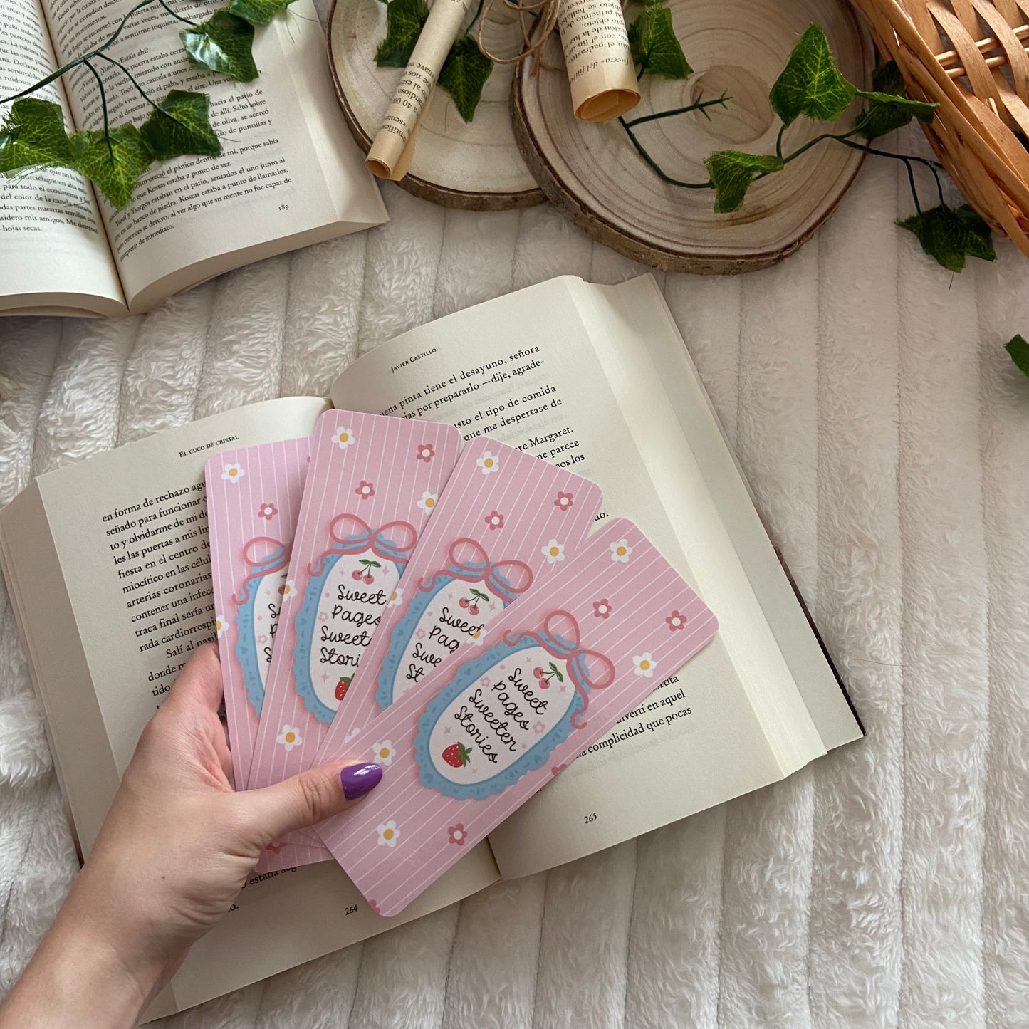 Marcapáginas Sweet pages sweeter stories
