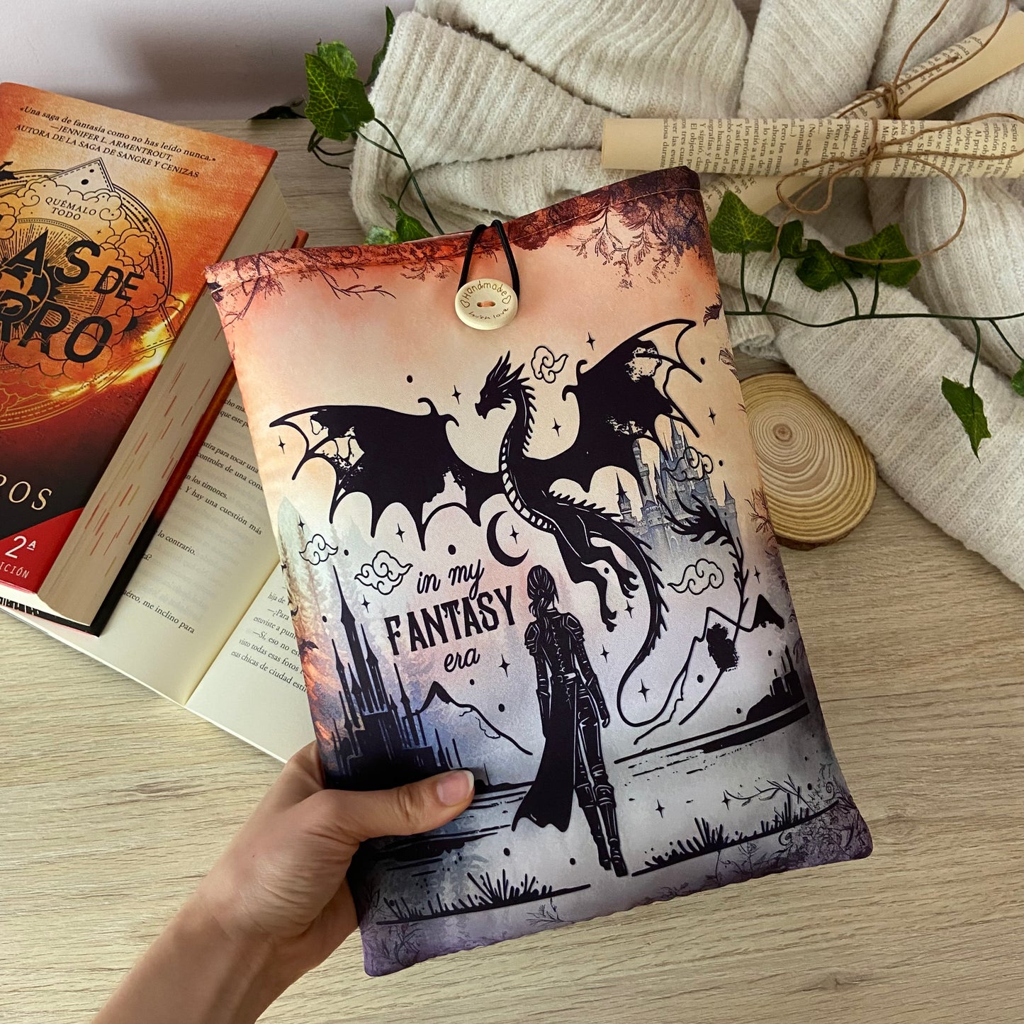 Funda literaria In my fantasy era