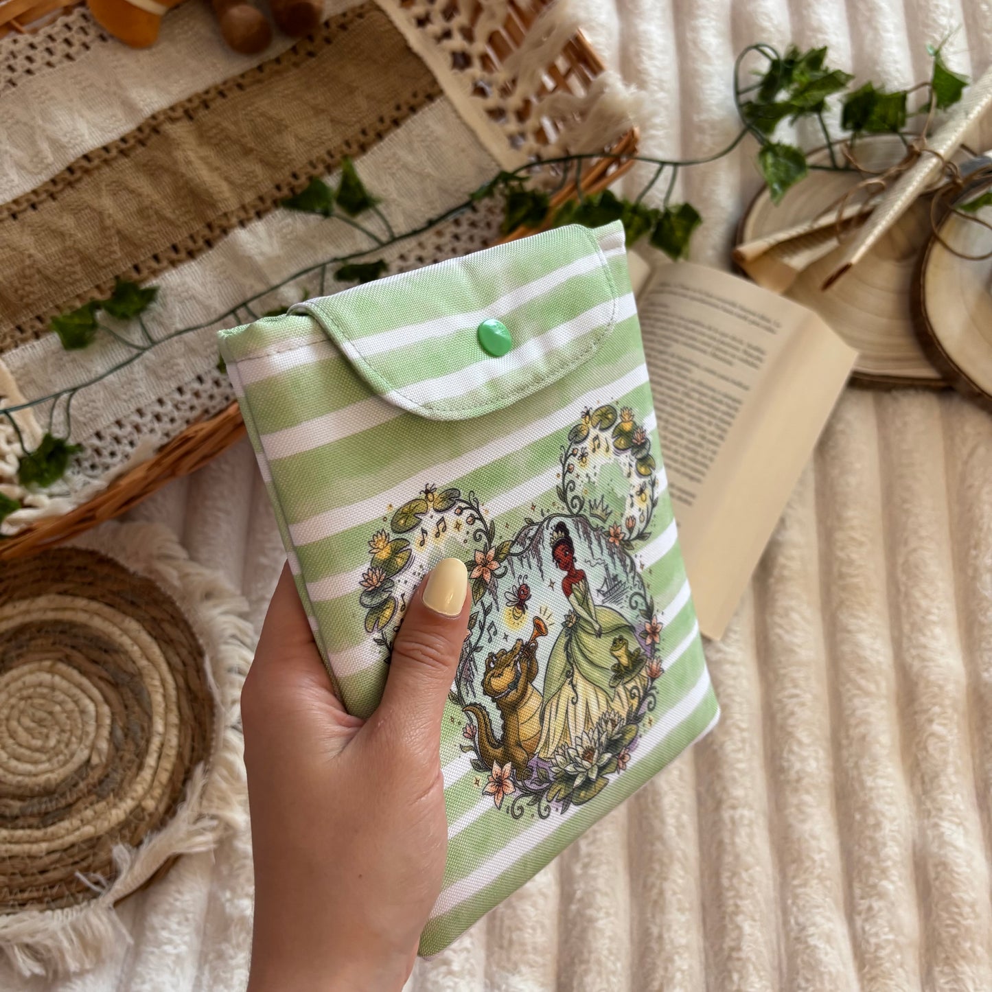 Funda kindle/kobo princesa Tiana impermeable