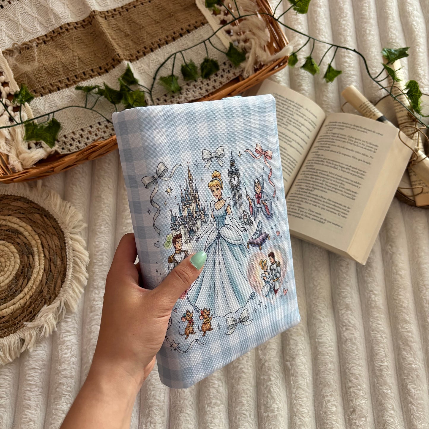 Funda ajustable Cenicienta impermeable