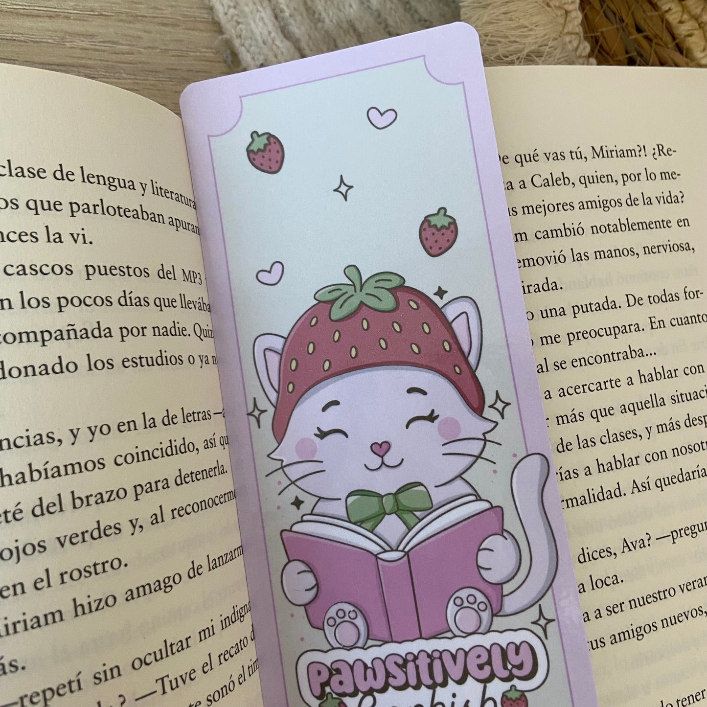 Marcapáginas Pawsitively bookish