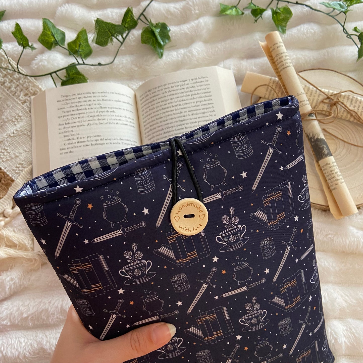 Funda literaria fantasy