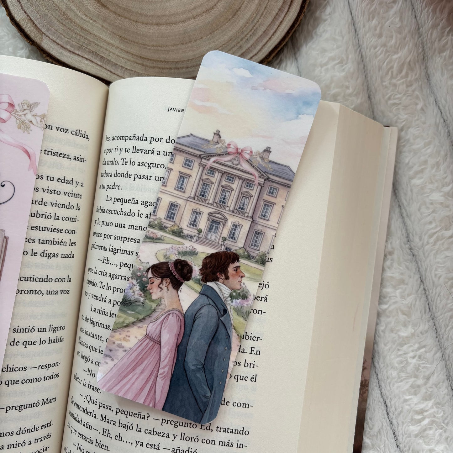 Marcapáginas Darcy y Elizabeth Bennet