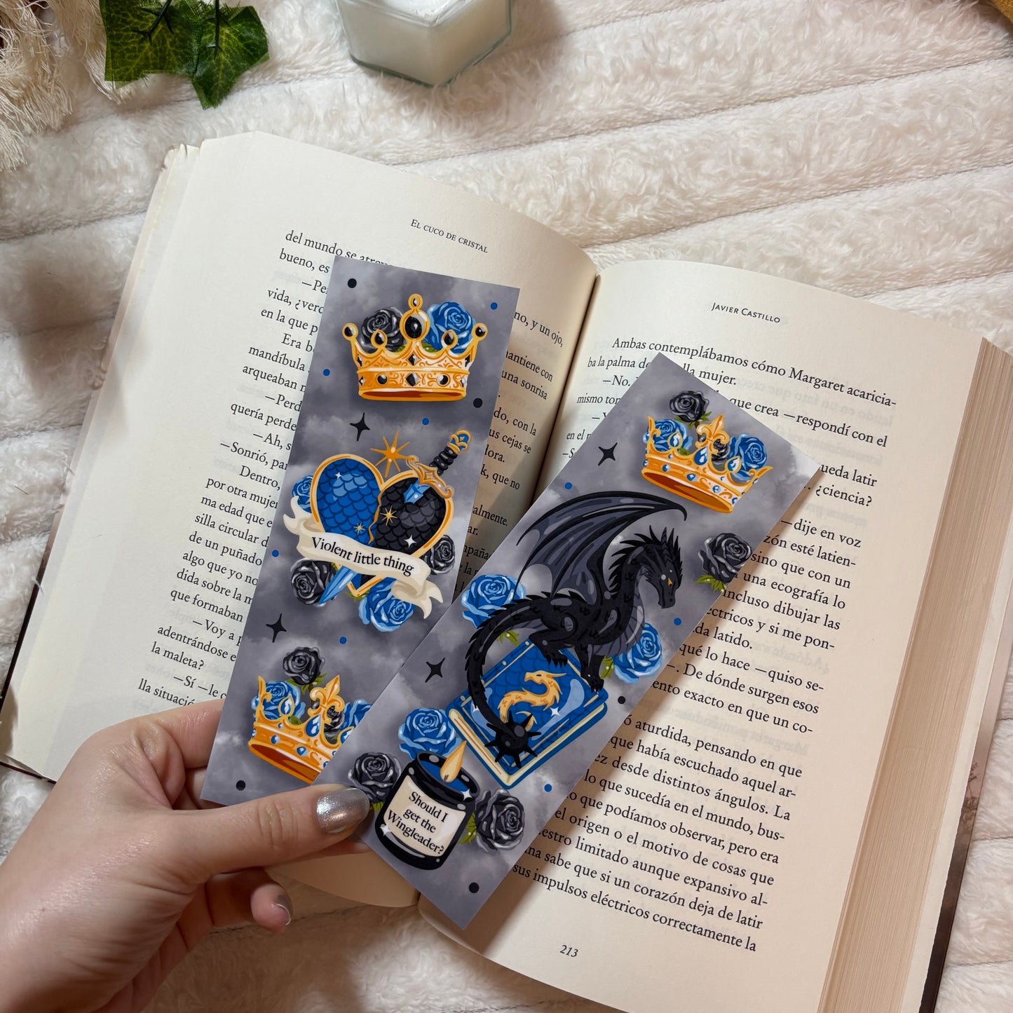 Marcapáginas Violent little thing