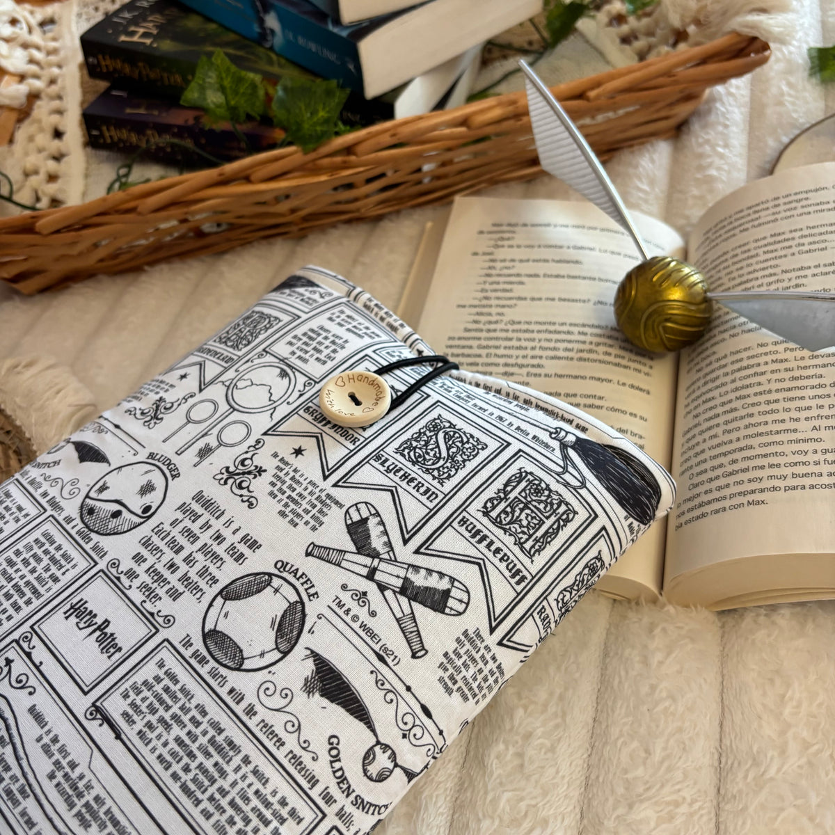 Funda literaria Quidditch