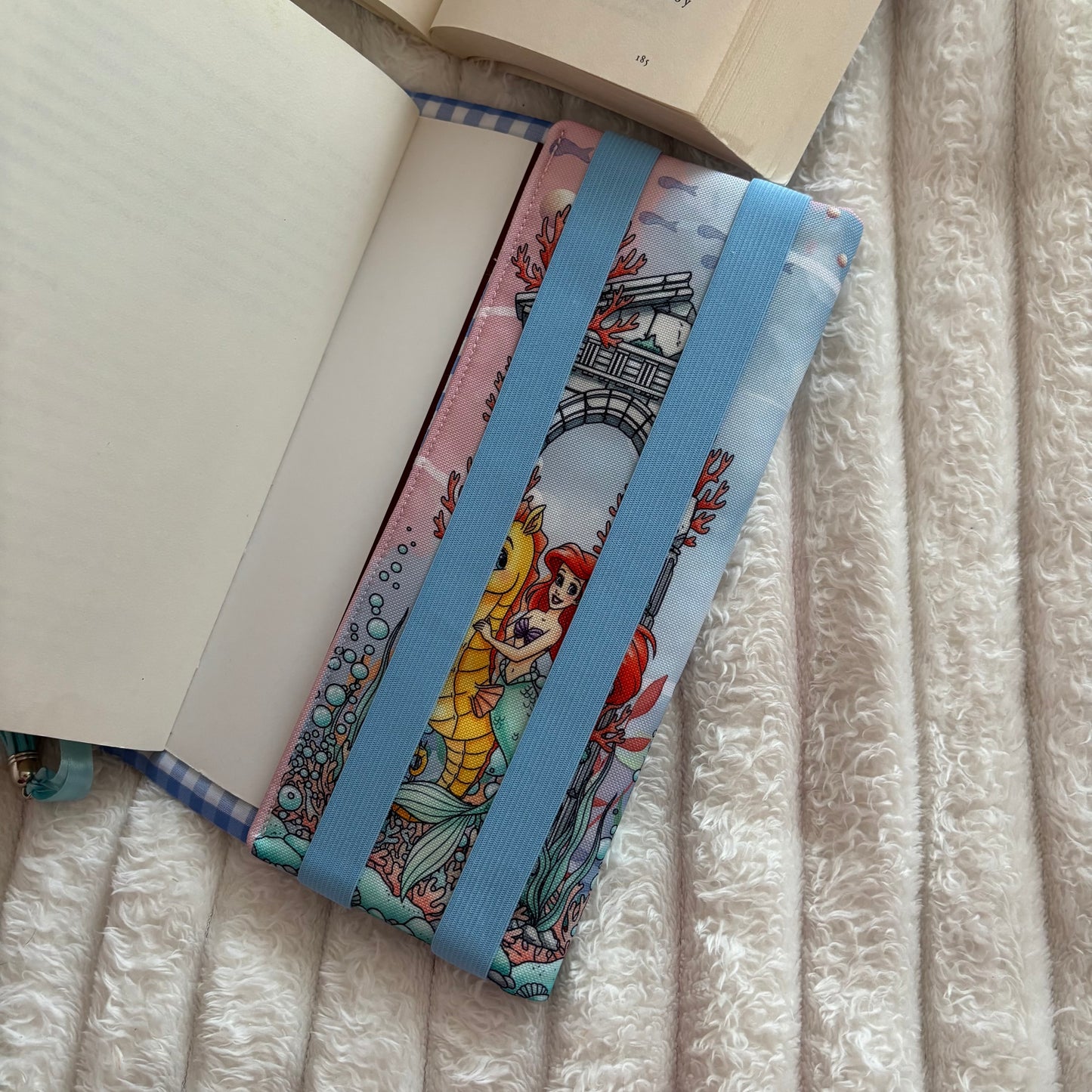 Funda ajustable La sirenita under the sea impermeable