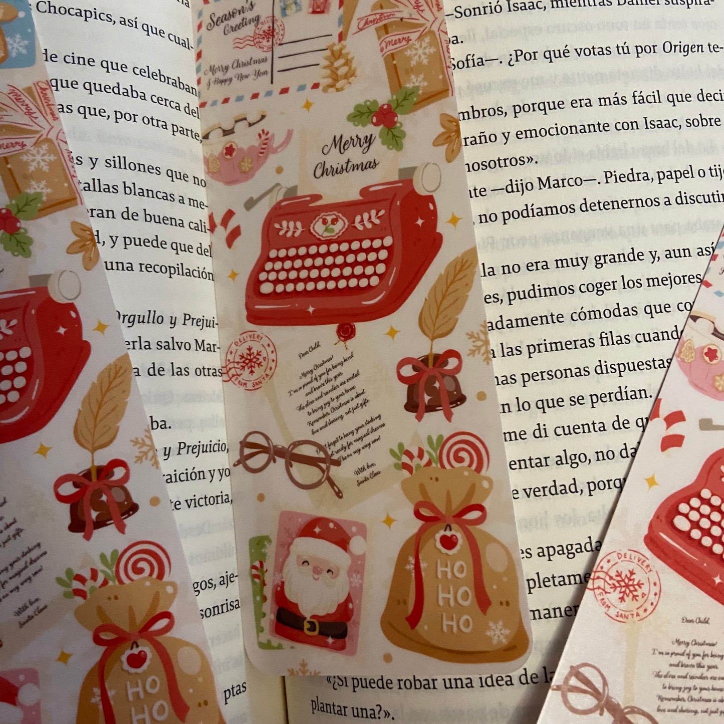 Marcapáginas carta a santa claus