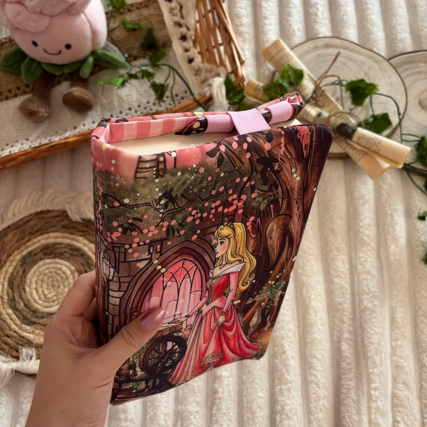 Funda ajustable princesa Aurora impermeable