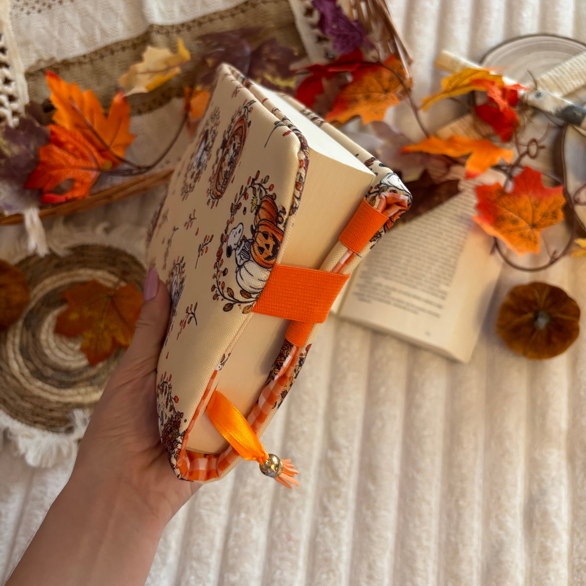 Funda ajustable Hello Autumn Snoopy impermeable