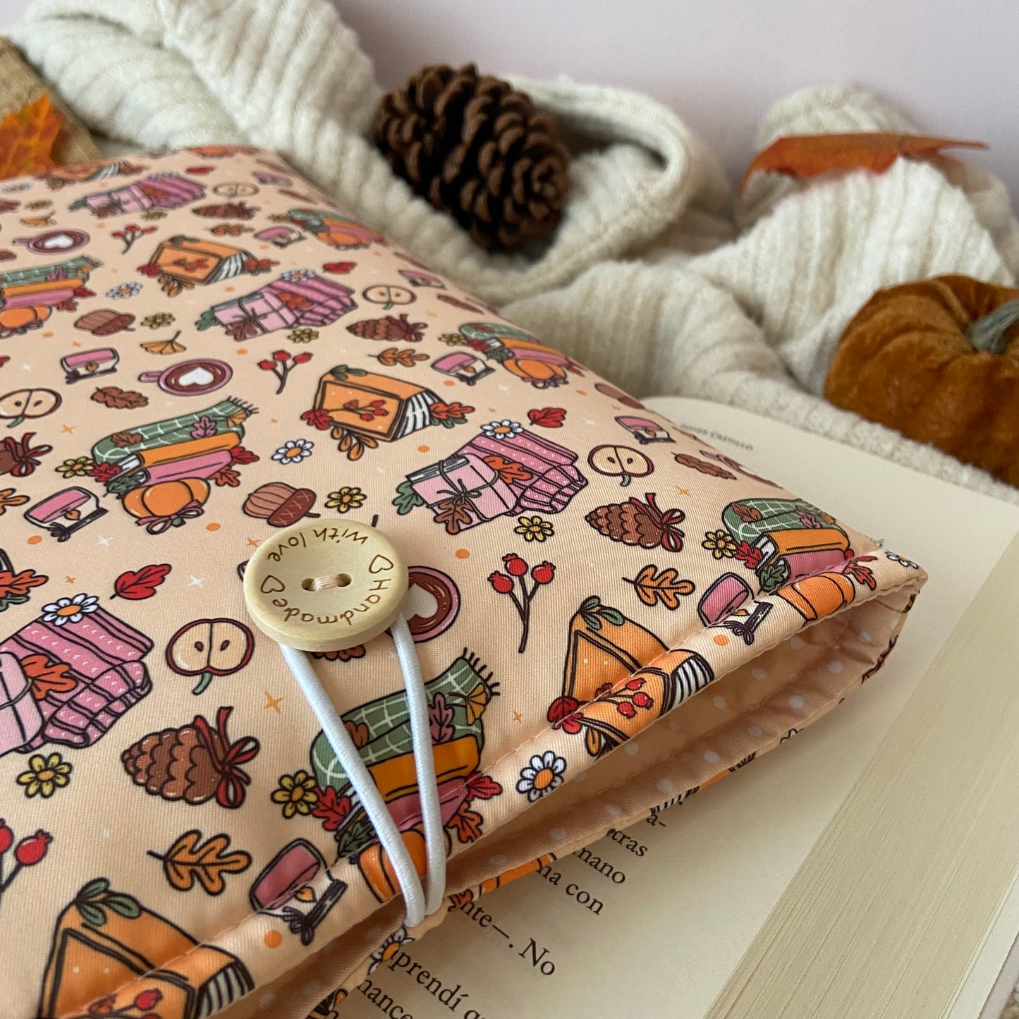 Funda literaria Canela outlet